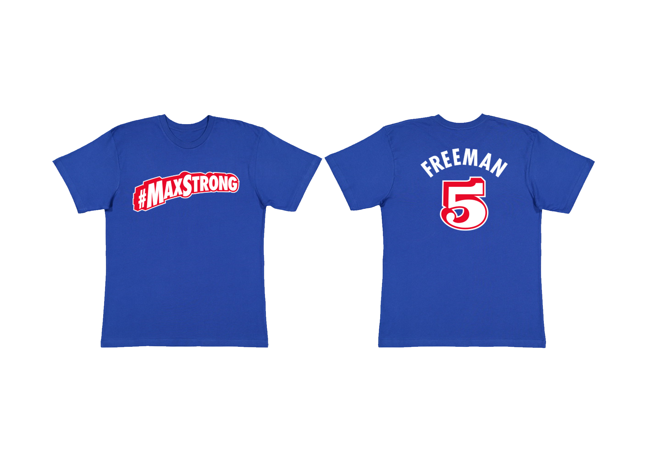 MaxStrong T-Shirt - Royal Blue – Chelsea Freeman Collection
