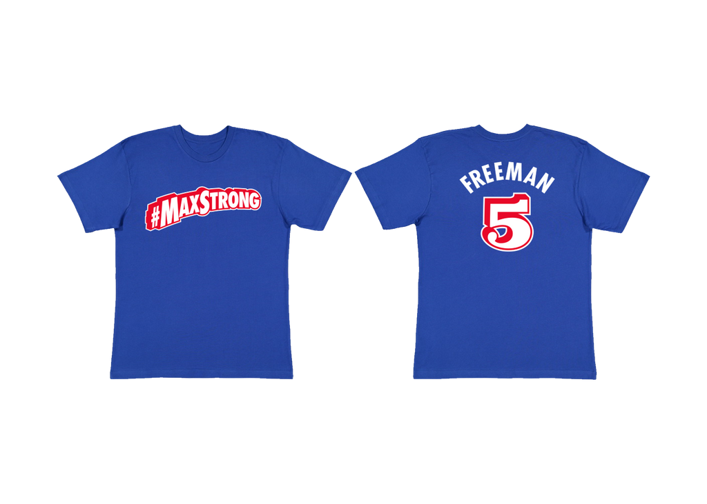 MaxStrong T-Shirt - Royal Blue – Chelsea Freeman Collection